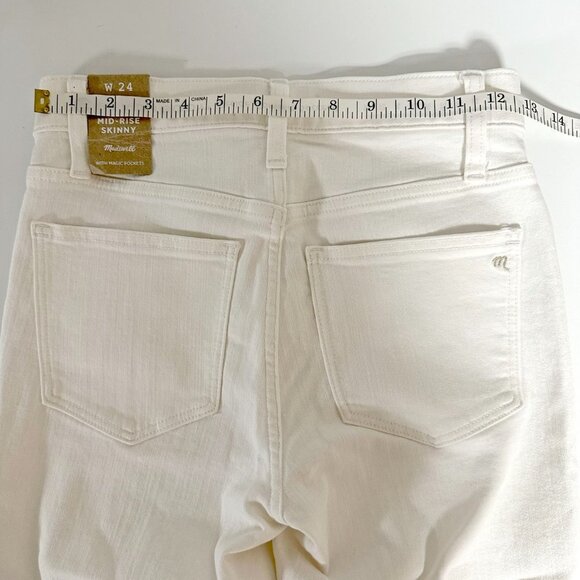 *NWT* Madewell 9" Mid-Rise Skinny Crop Jeans - Picture 6 of 13